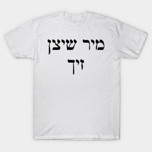 We Protect Us (Yiddish) T-Shirt